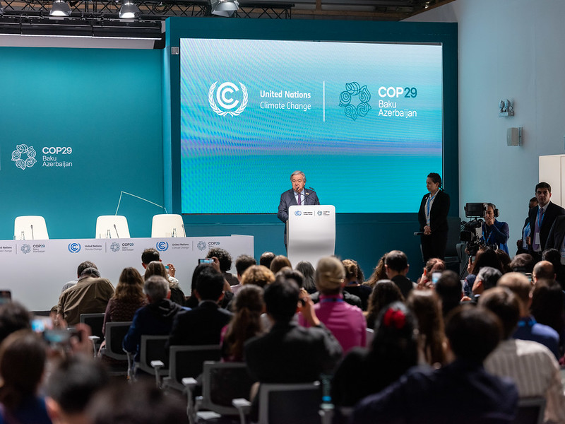 Guterres en la COP29