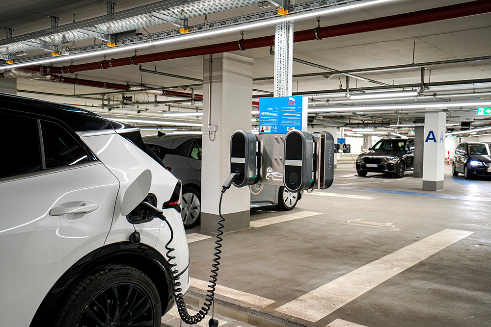 cargador vehículo eléctrico 