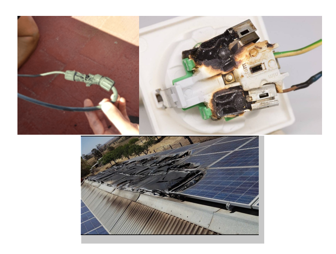 Posibles consecuencias arco eléctrico