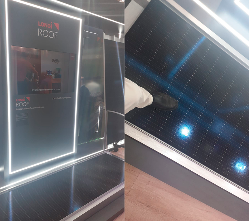 Módulo fotovoltaico de última generación Longi Roof&nbsp;