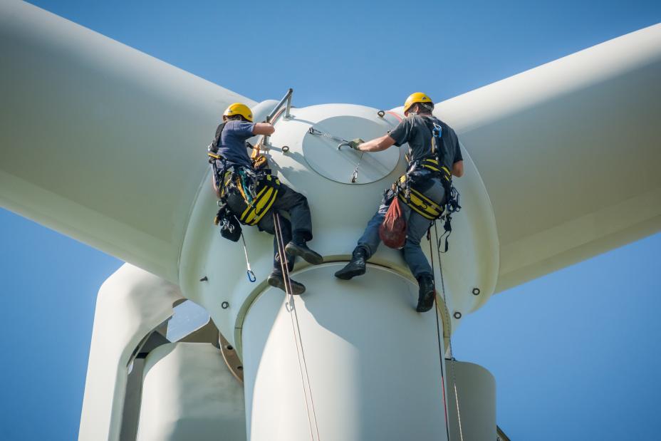 Colaboramos con repuestos para el mantenimiento aerogeneradores