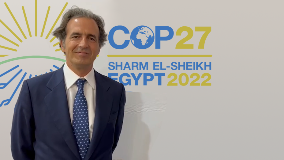 Pablo Arnús de Soto en la COP27