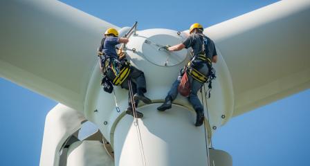 Colaboramos con repuestos para el mantenimiento aerogeneradores