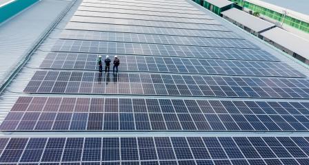Instalación fotovoltaica industrial