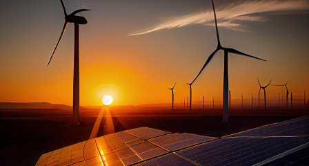 Renovables en el mix energético en España