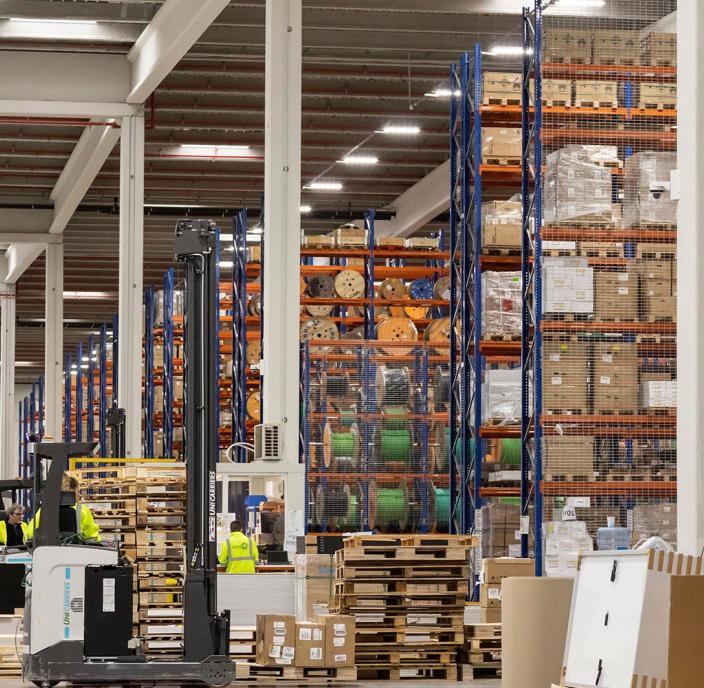 Almacén Meco Amara NZero almacenaje y mantenimiento de stock